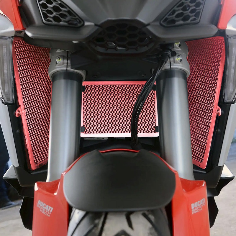 Radiator Guard and Oil Cooler Guard Kit for Ducati Multistrada V4/ V4S/ V4 Sport ’21- (RAD9023RE)