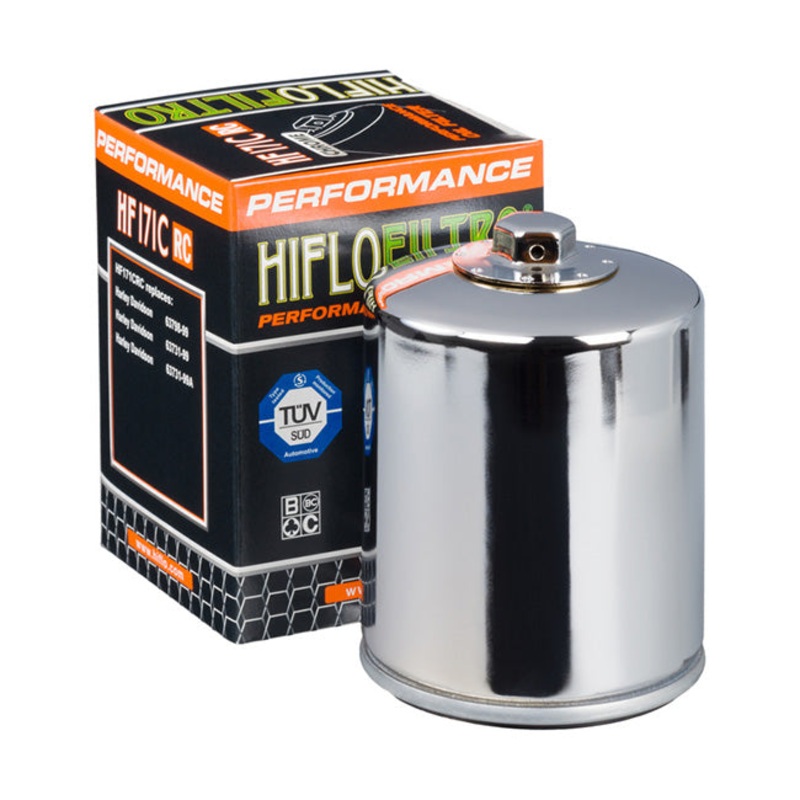 HF171CRC Chrome Performance Oil Filter TUV Approved Hiflo