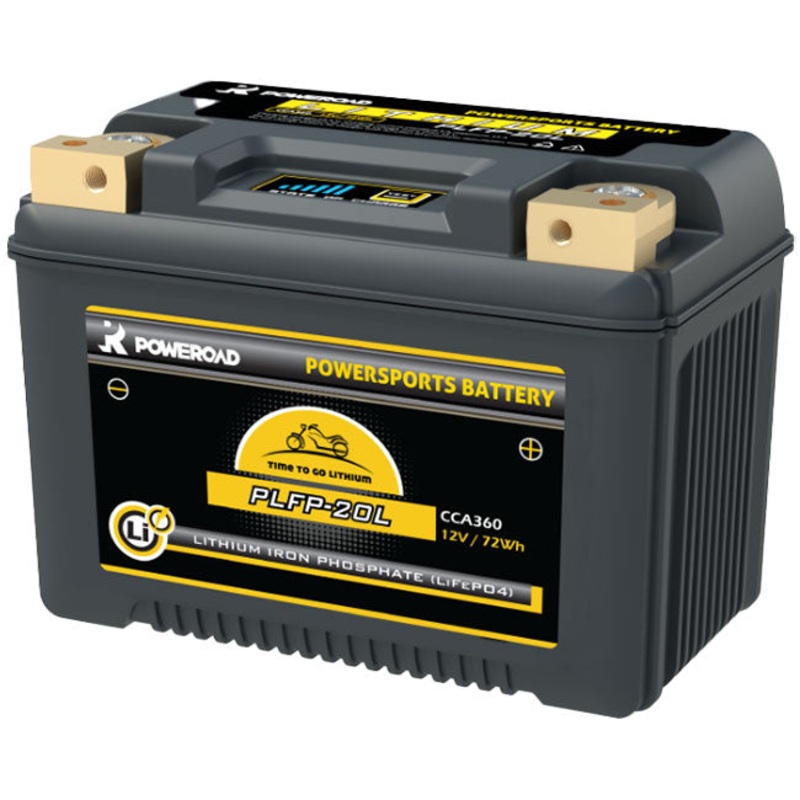 PLFP-20L Non-DG Lithium Iron Battery Poweroad 360cca ^ (CPLFP20L)