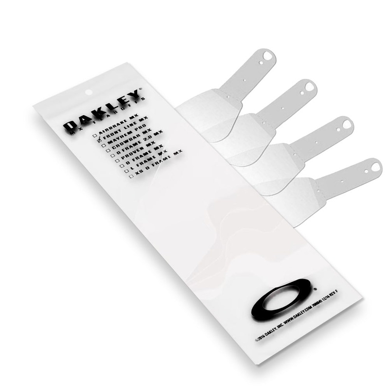 Oakley Tear-Offs – Front Line MX 25pk Front Line MX 25 Pack STD Tearoffs Oakley