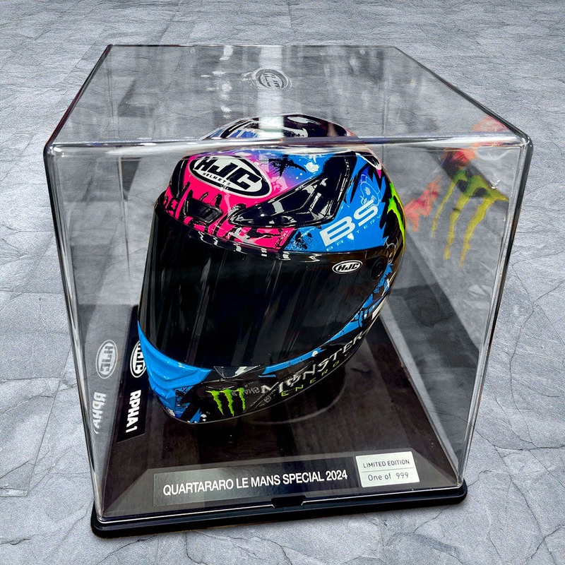 RPHA1 Fabio Quartararo 2024 Le Mans Special – 1:4 Mini Replica Helmet RPHA1 Fabio Quartararo Replica LeMans 2024 Miniature HJC