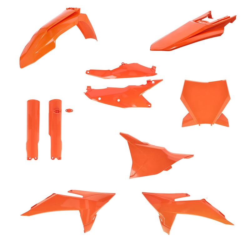 Full Plastic Kit Orange KTM SX/SXF 2025 Acerbis (26922.011.016)
