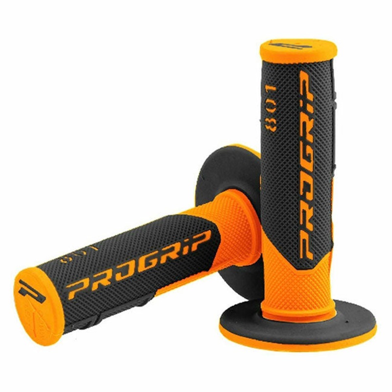 Gel MX grips 115mm black/orange Progrip (PG801BO)