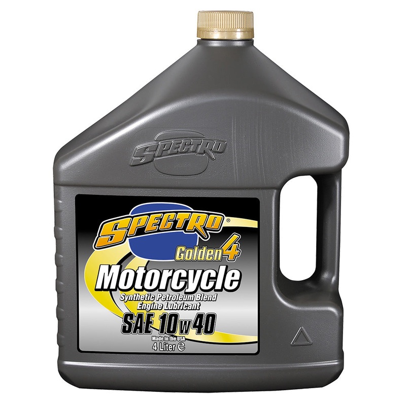 Golden 4 M/C Syn Blend Engine oil 10w40 4ltr MA Spectro (SG414U)
