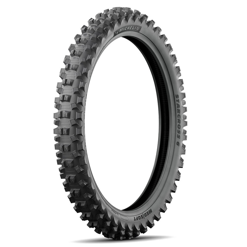80/100-21 Bias 51M StarCross 6 Med Soft Tyre NHS TT Front Michelin (M2180100SC6MSF)