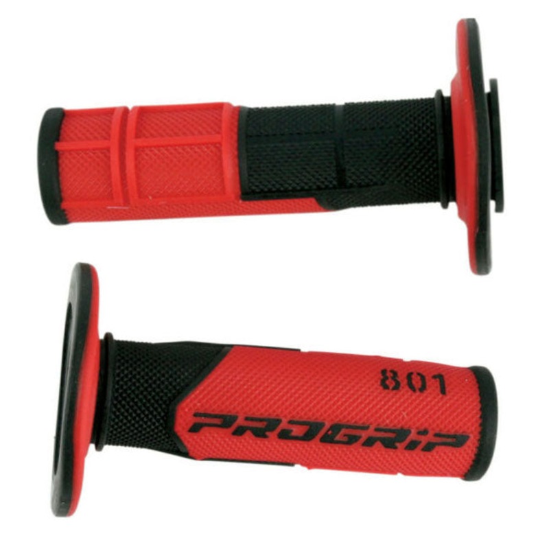 Gel MX grips 115mm black/red Progrip (PG801BR)
