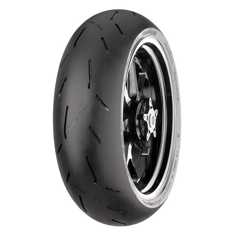 180/55-17 ZR73W ContiRaceAttack2 Street Tyre TL Rear Continental (C1718055RACE2ST)