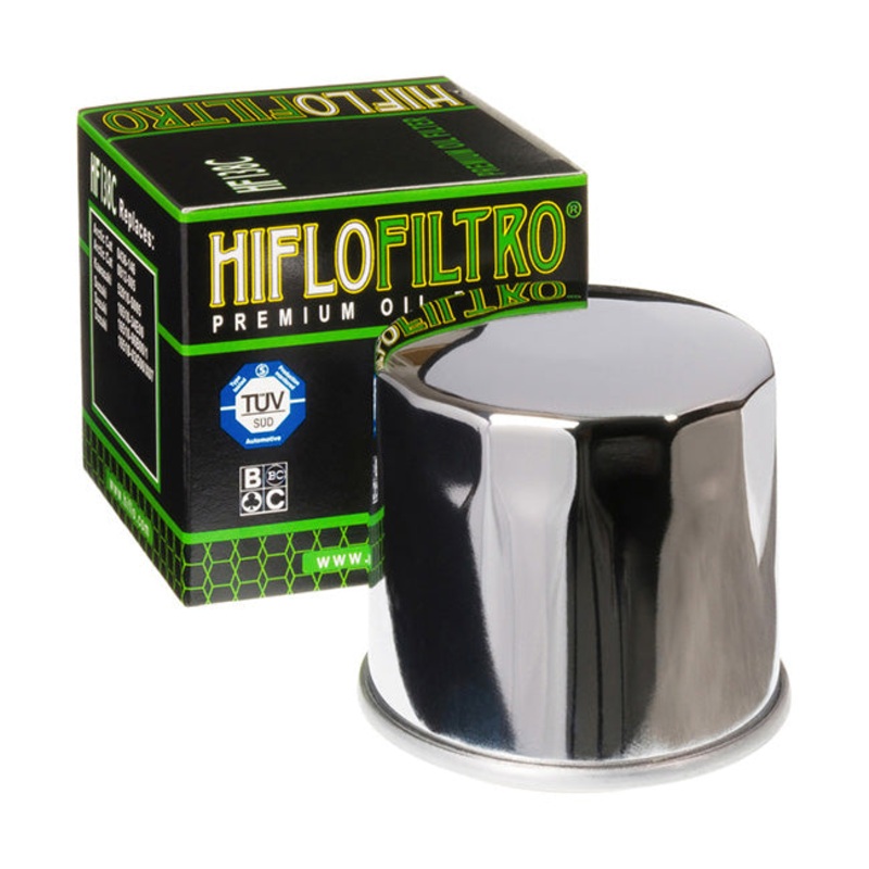 HF138C Chrome Oil Filter German TUV Approved Hiflo
