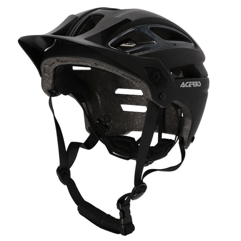 ACERBIS DoubleP MTB Helmet. S-M Doublep Black Grey (52-58cm) MTB Helmet Acerbis