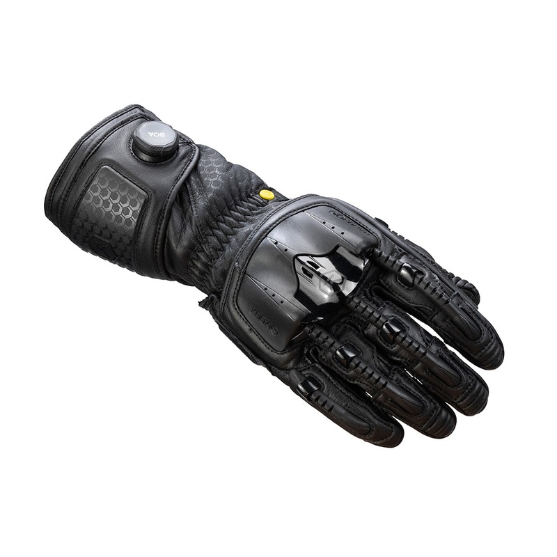 KNOX Handroid MK5 Gloves XS Handroid MK5 Motorcycle Gloves All Black KNOX