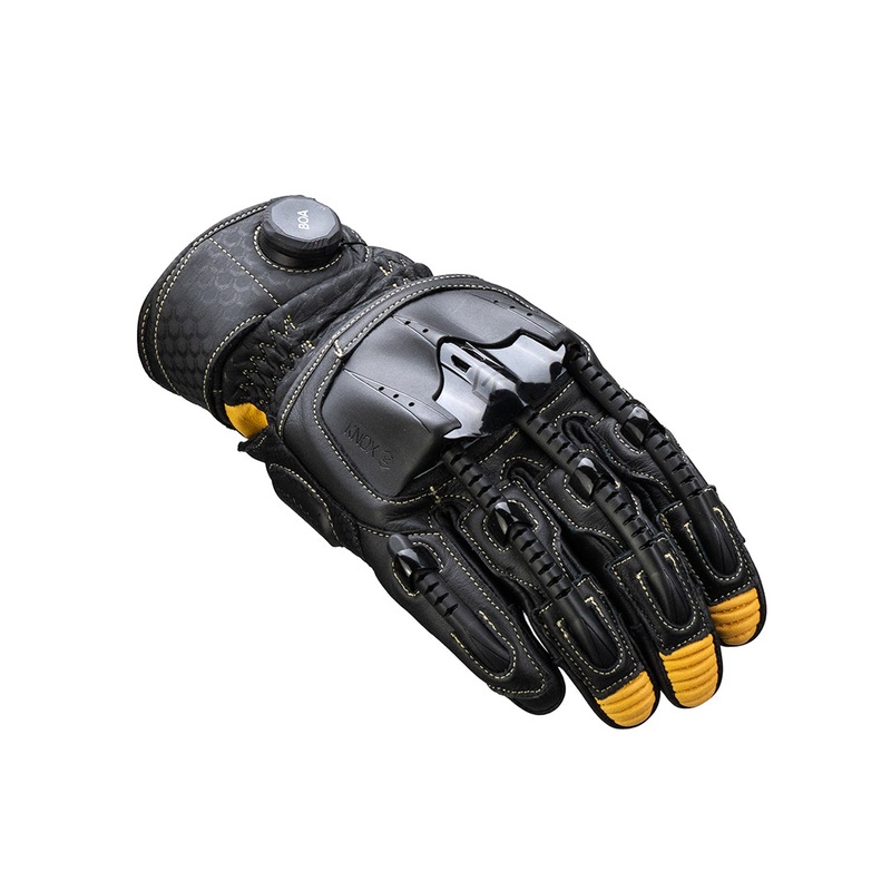 KNOX Handroid POD MK5 Gloves S Handroid Pod MK5 Motorcycle Gloves Black/Sand KNOX