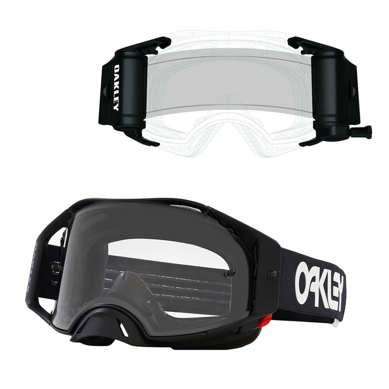 Oakley Airbrake MX Goggle & BRO Roll-Off Kit Oakley Airbrake MX Goggle Roll-Off Kit