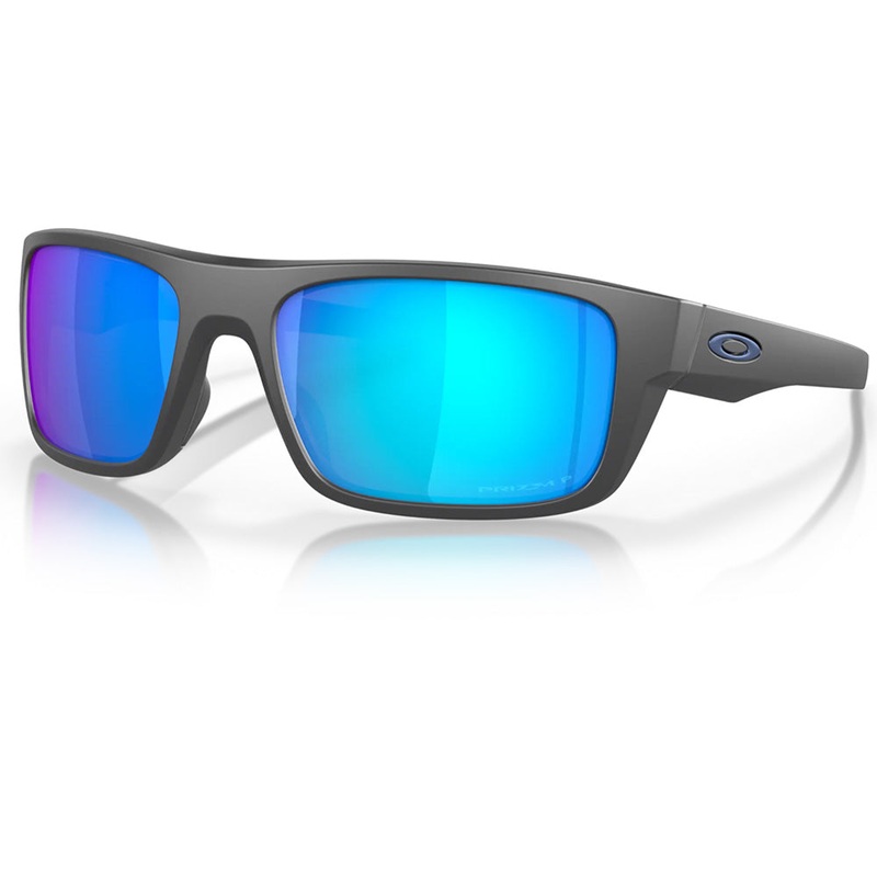 Oakley Sunglasses – Drop Point Drop Point Sunglasses Matte Dk Grey w/PRIZM Sapph Polar Oakley