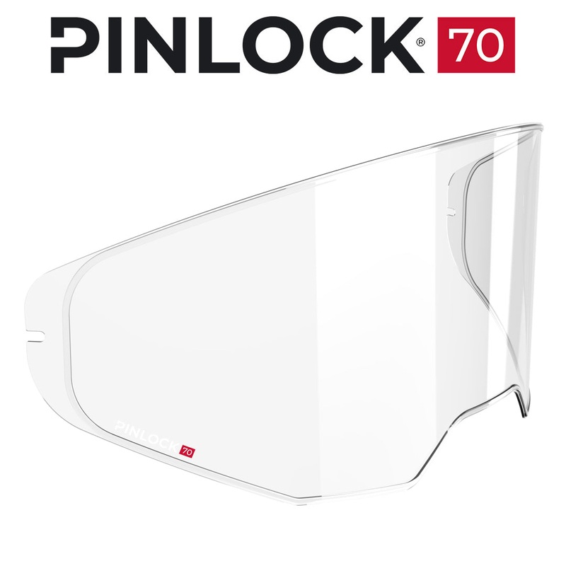AIROH PINLOCK Lens for Helmet – Commander DKS233 Pinlock70 Clear AntiFog Airoh Commander Pinlock