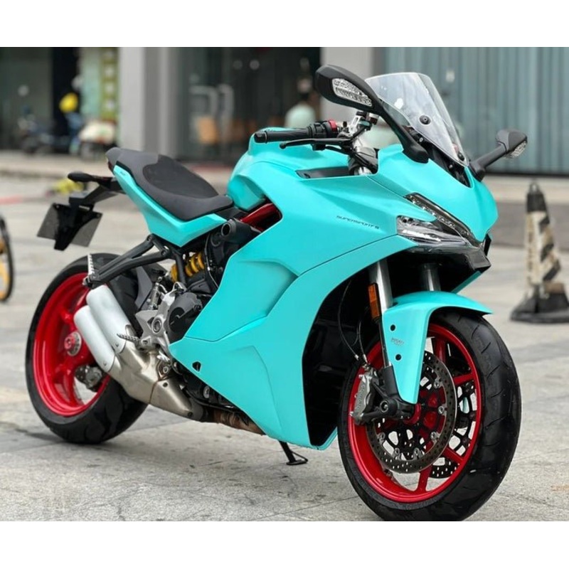 Ducati Supersport 939 Fairings (2017-2021) Blue Turquoise No Tank No Seat Cowl No Bolt Kit