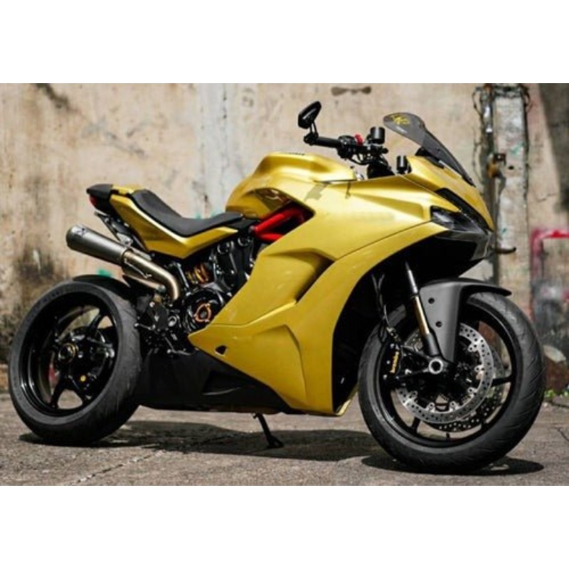 Ducati Supersport 939 Fairings (2017-2021) Gold No Tank No Seat Cowl No Bolt Kit