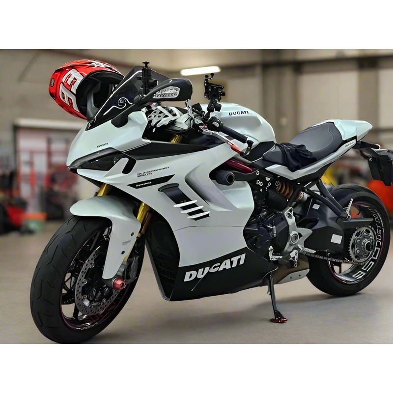 Ducati SuperSport 950 Fairings (2021-2024) White, Black No Tank No Seat Cowl No Bolt Kit