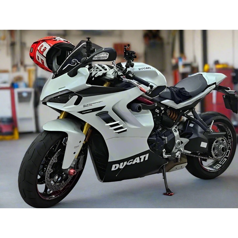 Ducati SuperSport 950S Fairings (2021-2024) White, Black No Tank No Seat Cowl No Bolt Kit