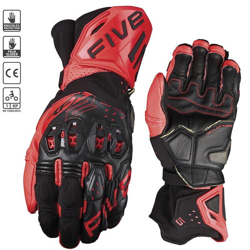 FIVE RFX2 EVO Gloves 08/S RFX2 EVO Black/White Gloves FIVE