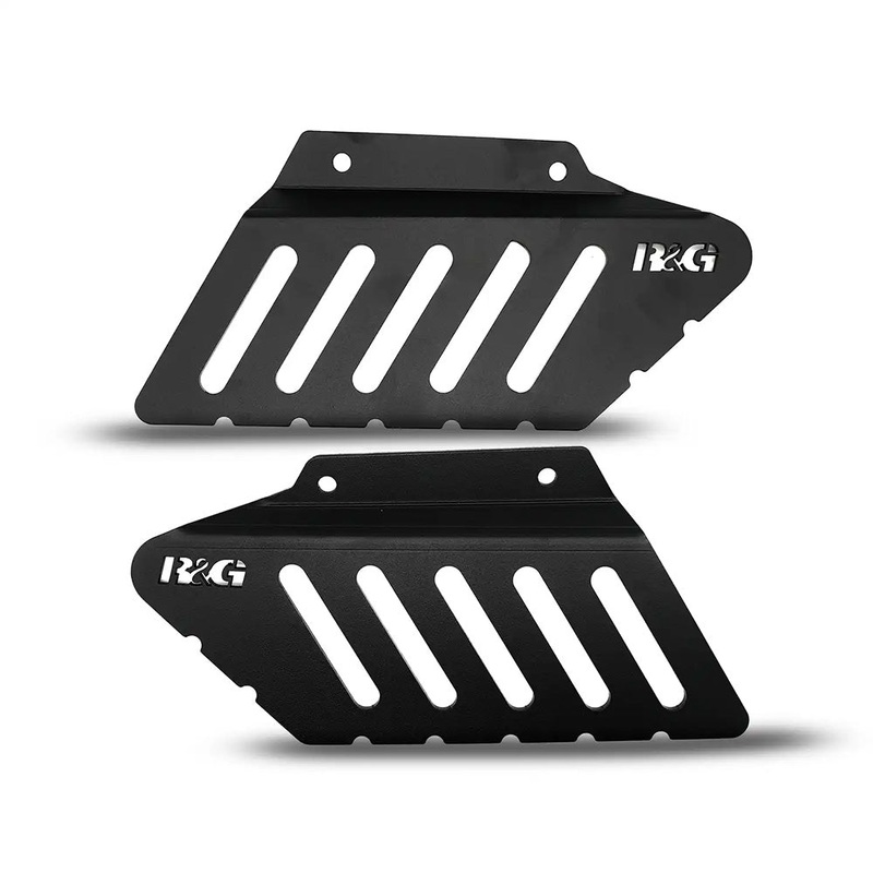 R&G Side Rails Luggage Side Rails Black Yamaha Tenere 700 19- R&G