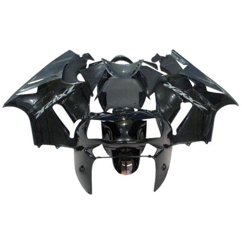Fairing kit for a Kawasaki Ninja ZX12R (2000-2001) Black, Gray No Seat Cowl No Bolt Kit No Tank
