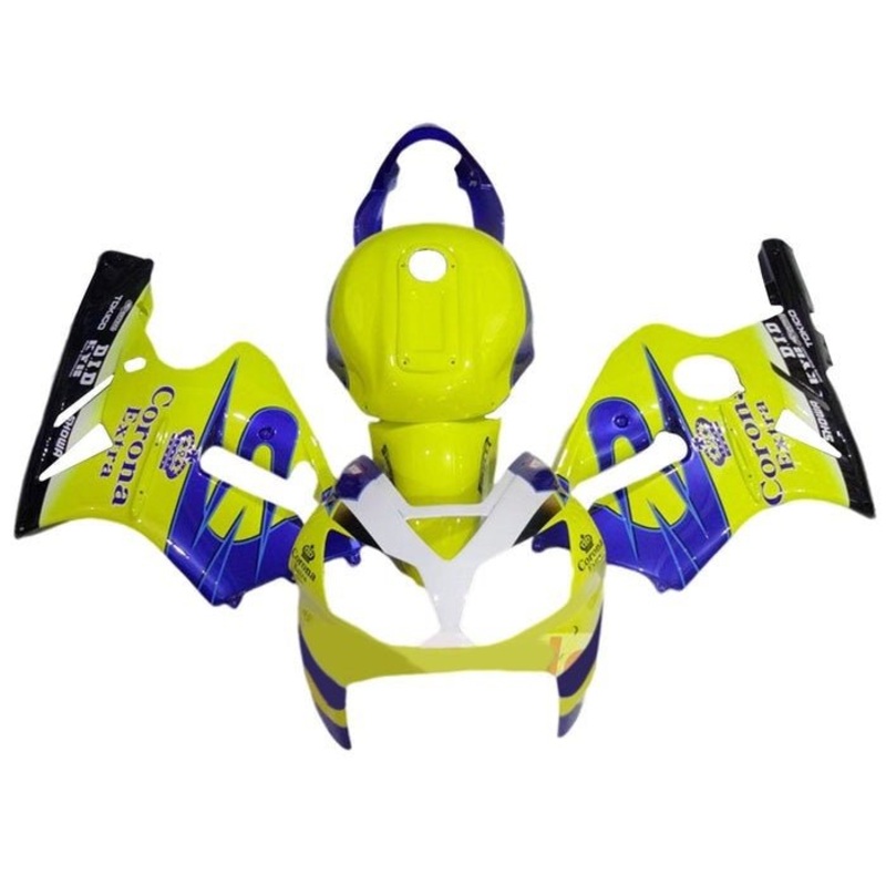 Fairing kit for a Kawasaki Ninja ZX12R (2000-2001) Yellow, Blue Corona No Seat Cowl No Bolt Kit No Tank