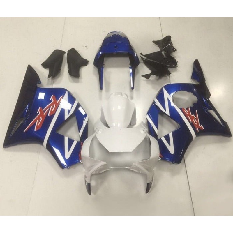 Honda CBR900RR Fairings (1994-1995) Blue, White, Red Free Clear Windscreen No Bolt Kit