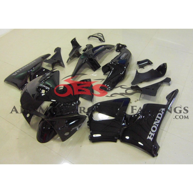 Honda CBR900RR Fairings (1998-1999) Black Free Clear Windscreen No Bolt Kit
