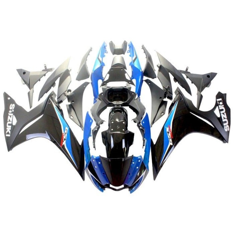 Suzuki GSX250R (2017-2021) Black, Blue Fairings No Seat Cowl No Bolt Kit No Tank