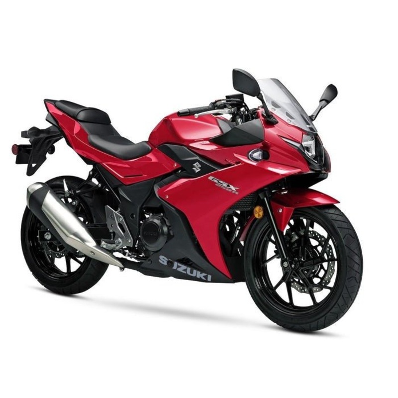 Suzuki GSX250R (2017-2021) Red Fairings No Seat Cowl No Bolt Kit No Tank