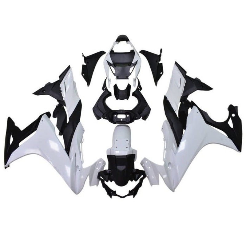 Suzuki GSX250R (2017-2021) White, Black Fairings No Seat Cowl No Bolt Kit No Tank