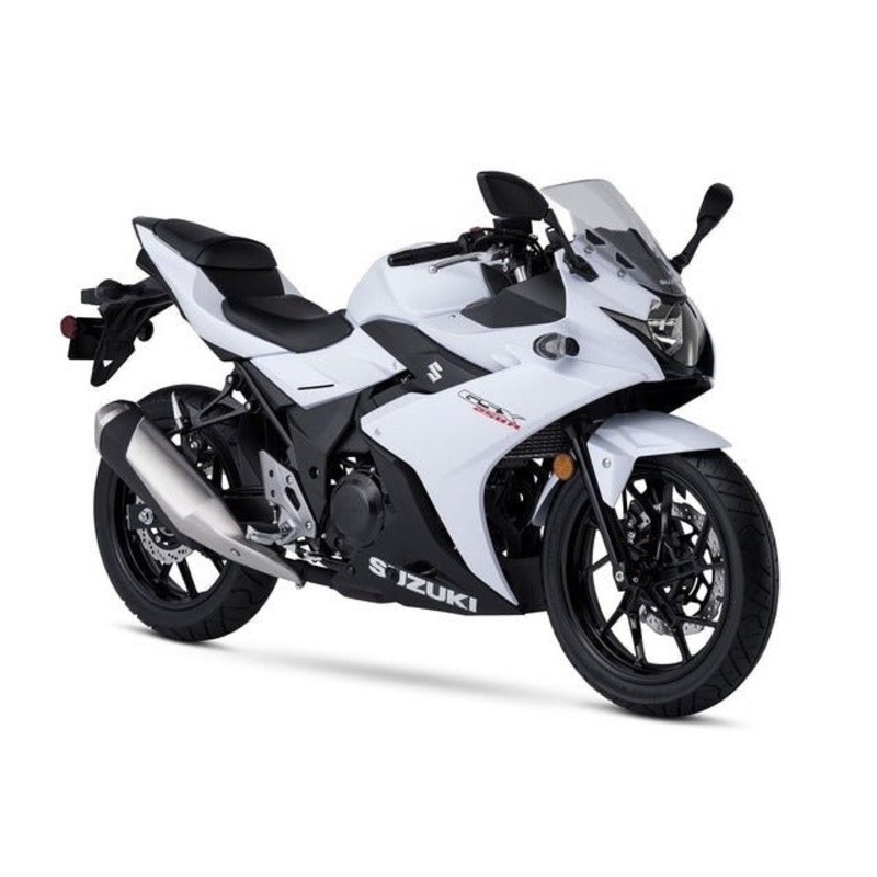 Suzuki GSX250R (2017-2021) White Fairings No Seat Cowl No Bolt Kit No Tank