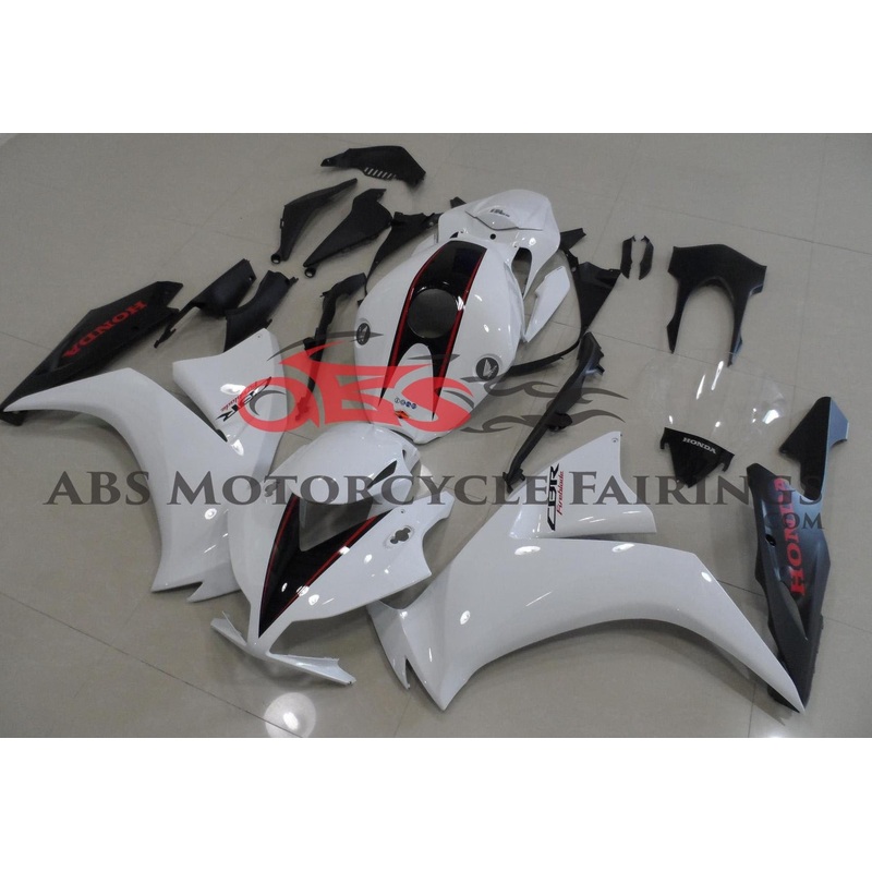 Honda CBR1000RR (2012-2016) White, Black & Red Fairings No Seat Cowl No Bolt Kit No Tank