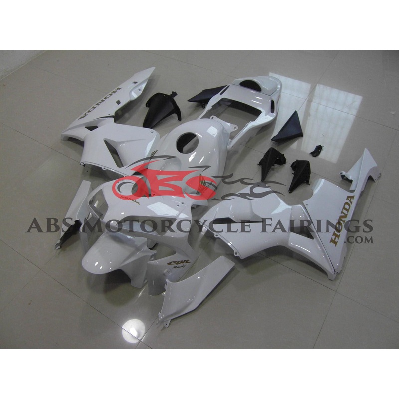 Honda CBR600RR (2005-2006) Gloss White Fairings No Seat Cowl No Bolt Kit No Tank