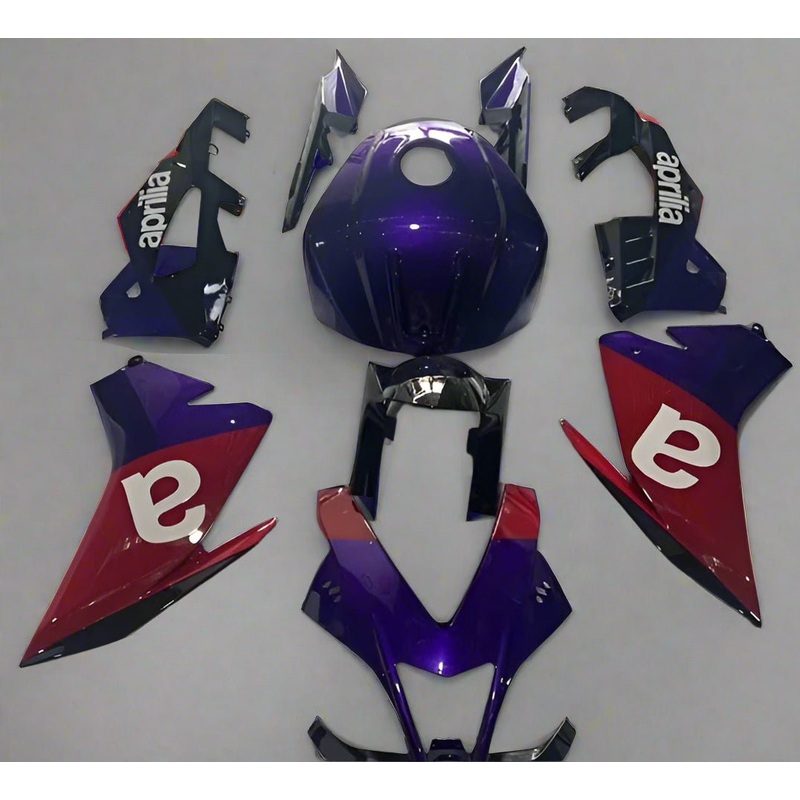 Aprilia RSV4 1000 (2016-2020) Purple, Red Fairings No Seat Cowl No Bolt Kit No Tank
