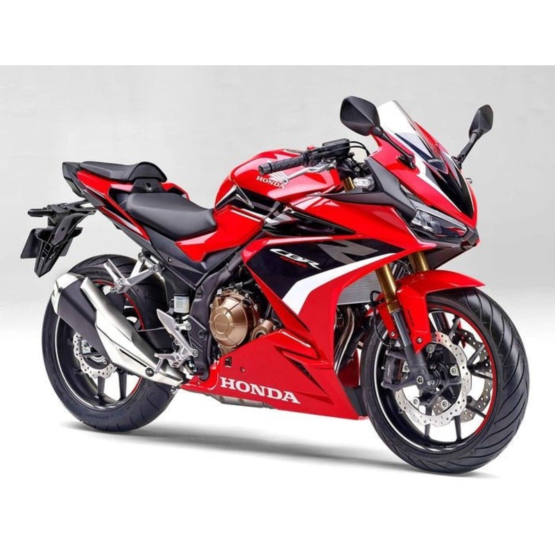 Honda CBR400R Fairings (2022) Red, Black, White No Seat Cowl No Bolt Kit No Tank