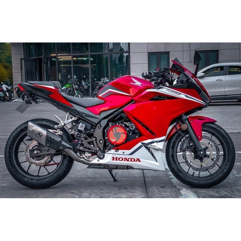 Honda CBR400R Fairings (2022) Red, White No Seat Cowl No Bolt Kit No Tank