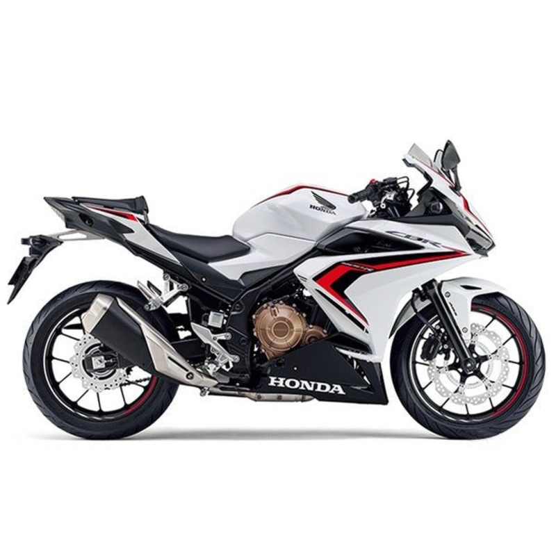 Honda CBR400R Fairings (2022) White, Black, Red No Seat Cowl No Bolt Kit No Tank