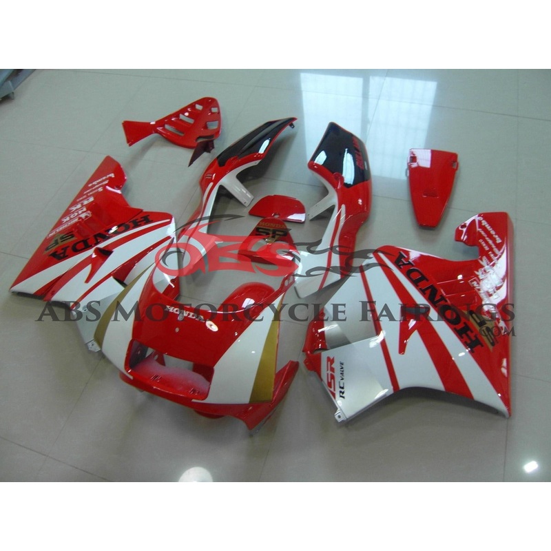 SP White & Red 1990-1993 Honda NSR250R MC21 SP White & Red Clear (Injection Mold) Select Bolt Kit