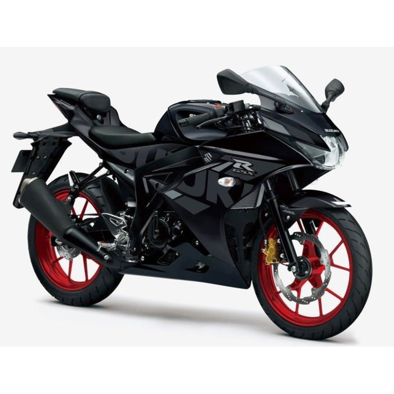 Suzuki GSXR125 Fairings (2017-2025) Black Free Clear Windscreen No Bolt Kit