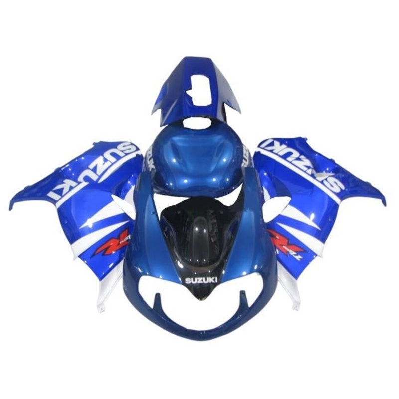Suzuki TL1000R (1998-2003) Blue, White, Black, Red Fairings Clear Windscreen: Free No Bolt Kit No Tank Cover