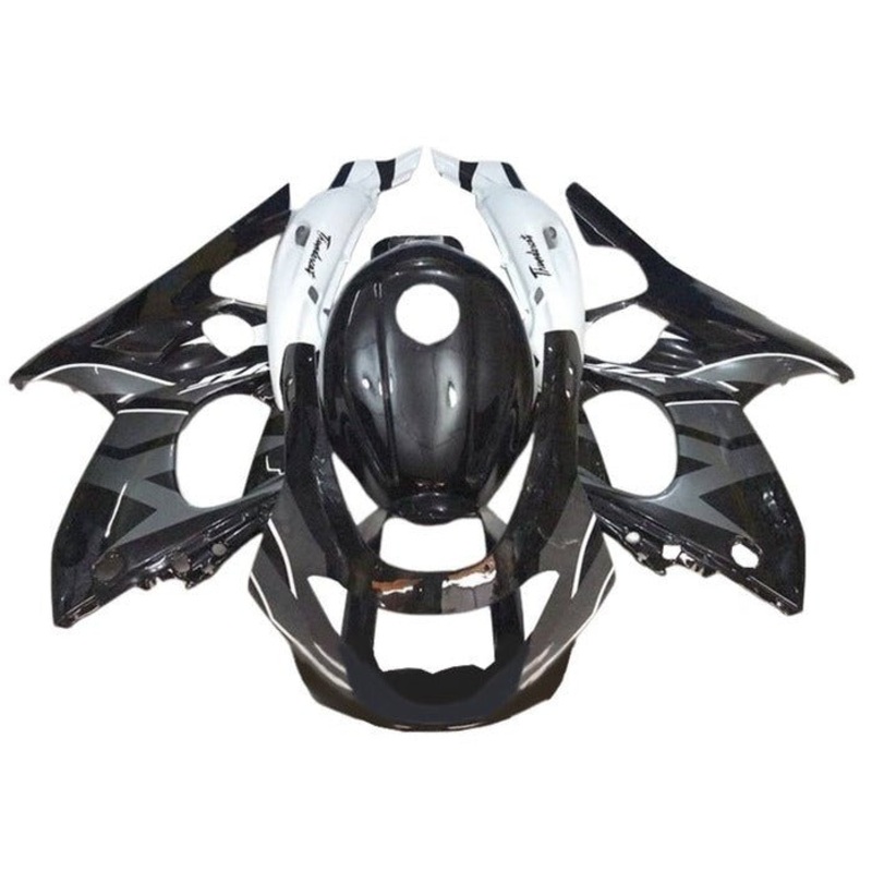 YAMAHA YZF600R (1998-2007) Black, Gray, White Fairings Clear Windscreen: Free No Bolt Kit No Tank Cover