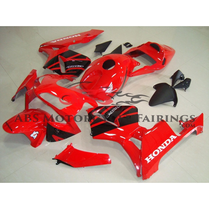 Honda CBR600RR (2003-2004) Red OEM Style Fairings No Seat Cowl No Bolt Kit No Tank