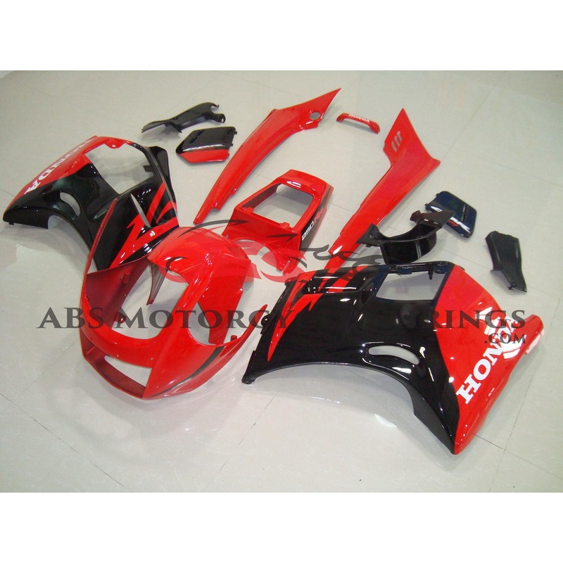 Red & Black 1987 Honda NSR250R MC17 Red & Black Clear (Injection Mold) Select Bolt Kit
