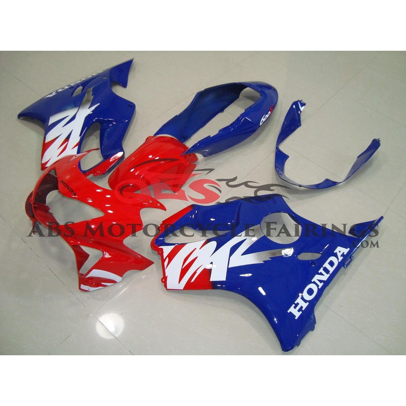 Red & Blue 1999-2000 Honda CBR600FS Red & Blue Clear (Injection Mold) Select Bolt Kit
