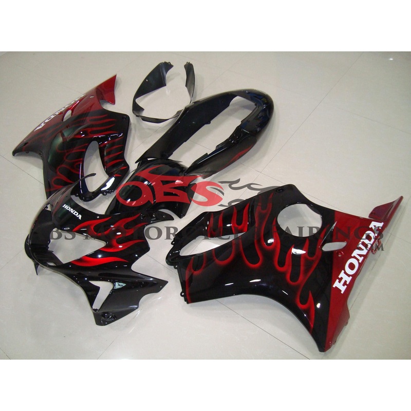 Red Flame 1999-2000 Honda CBR600FS Red Flame Clear (Injection Mold) Select Bolt Kit