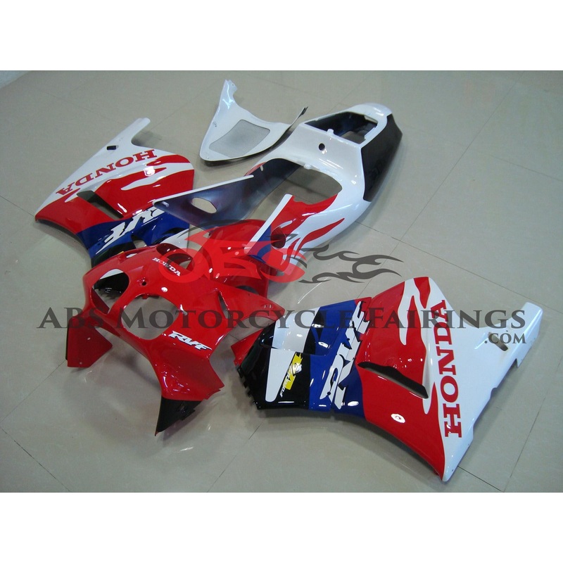Red White & Blue 1994 Honda RVF400R NC35 Red White & Blue Clear (Injection Mold) Select Bolt Kit