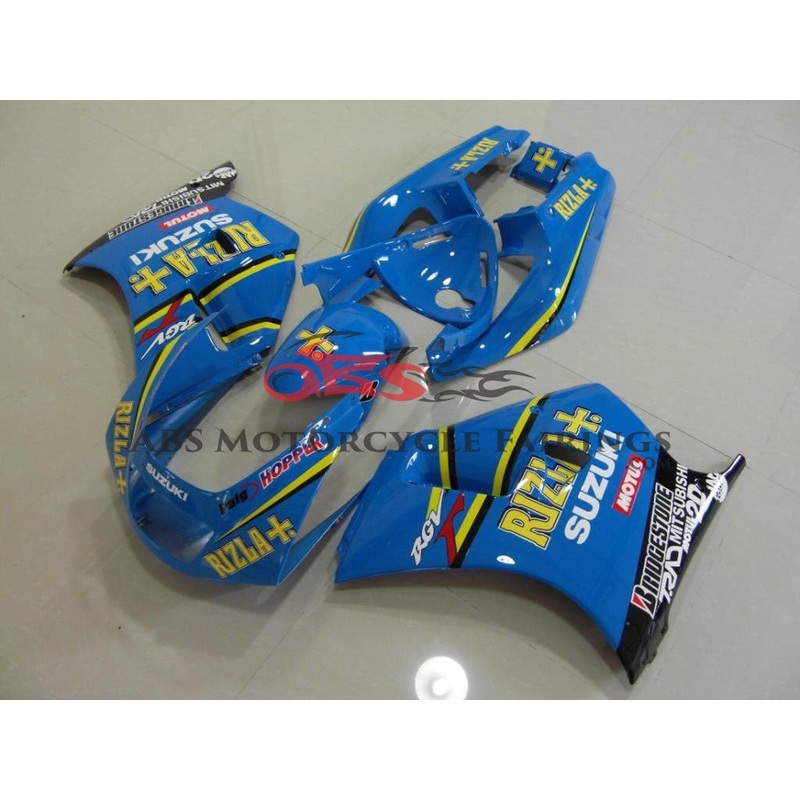 Rizla Blue 1991-1996 Suzuki RGV250 VJ22 Rizla Blue Clear (Injection Mold) Select Bolt Kit