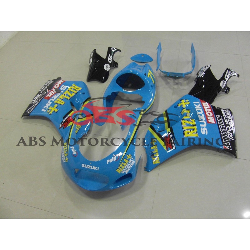 Rizla Blue 1997 Suzuki RGV250 VJ23 Rizla Blue Clear (Injection Mold) Select Bolt Kit