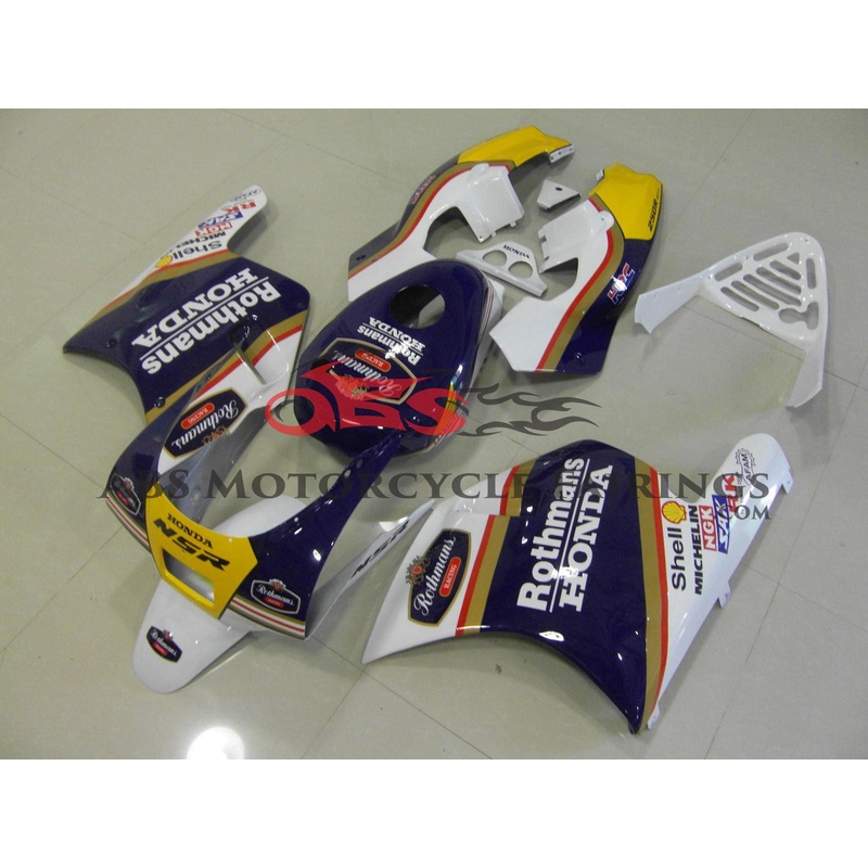 Rothmans Original Color 1988 Honda NSR250R MC18 Rothmans Original Color Clear (Injection Mold) Select Bolt Kit